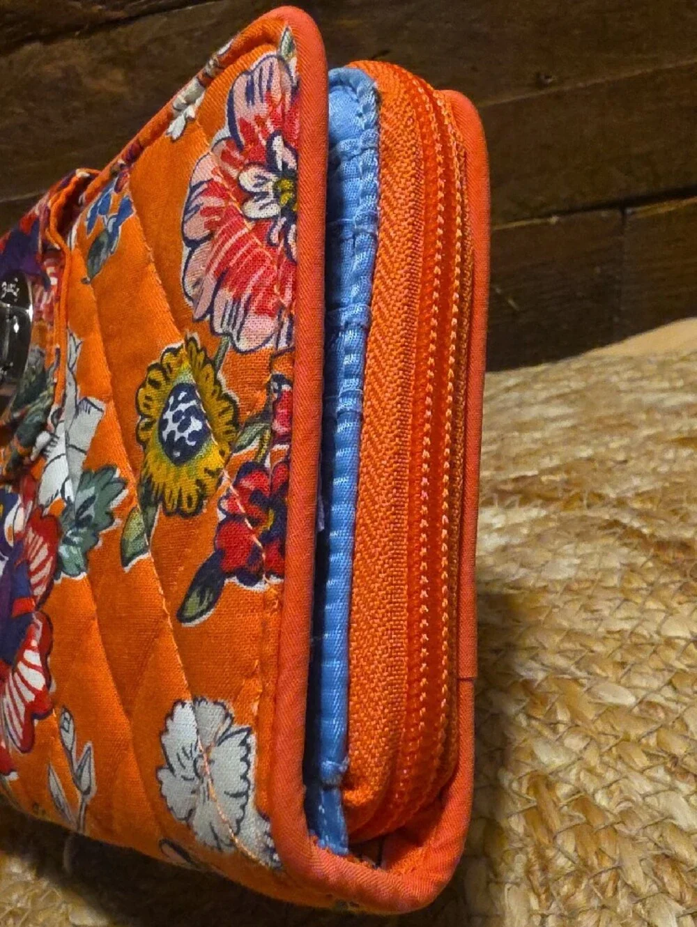 Vera Bradley RFID Turnlock Wallet - Picture 3 of 10